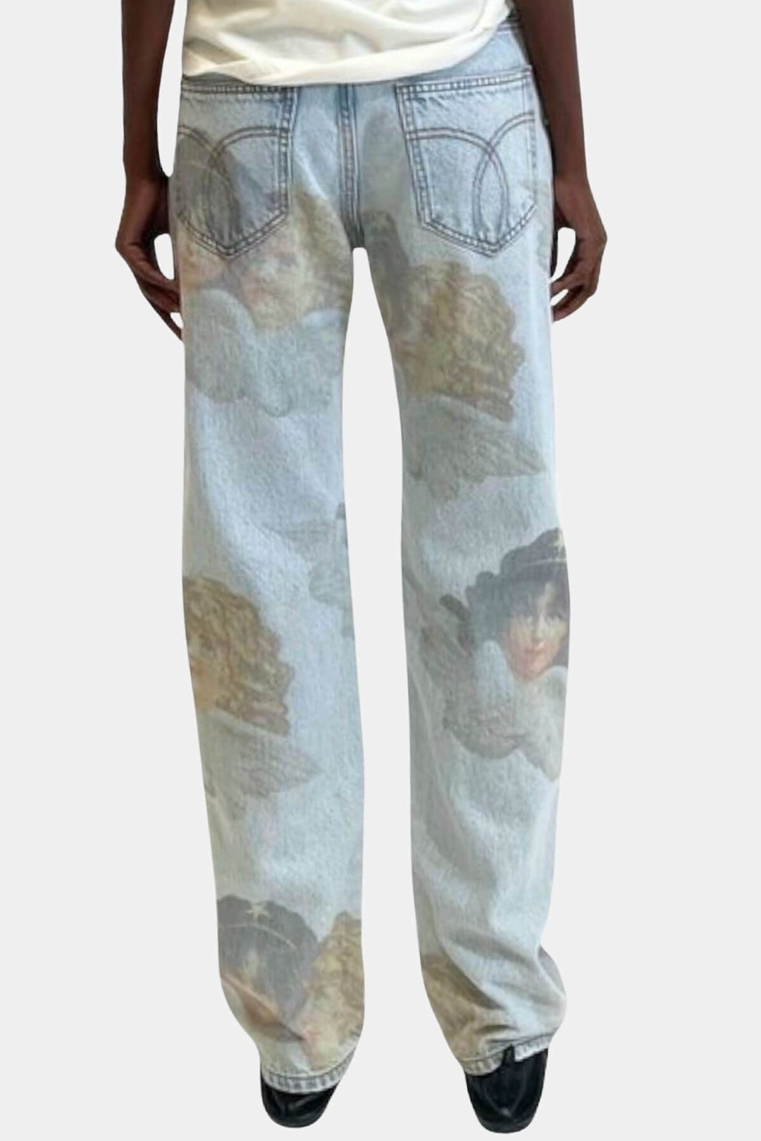 Angel Jeans Mid Blue – Mélange de Luxe